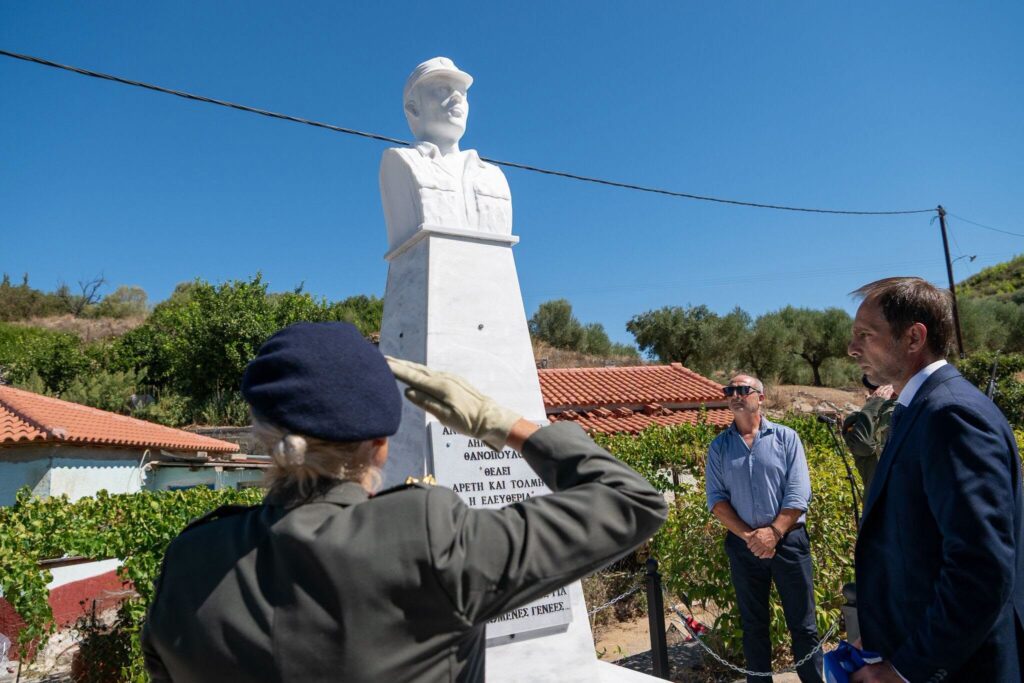 Τιμή στον Δημήτριο Θανόπουλο από τον Δήμο Αρχαίας Ολυμπίας